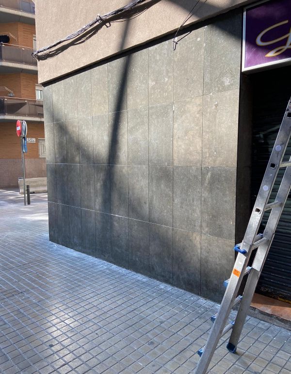 Antigraffiti imagen después de limpiar